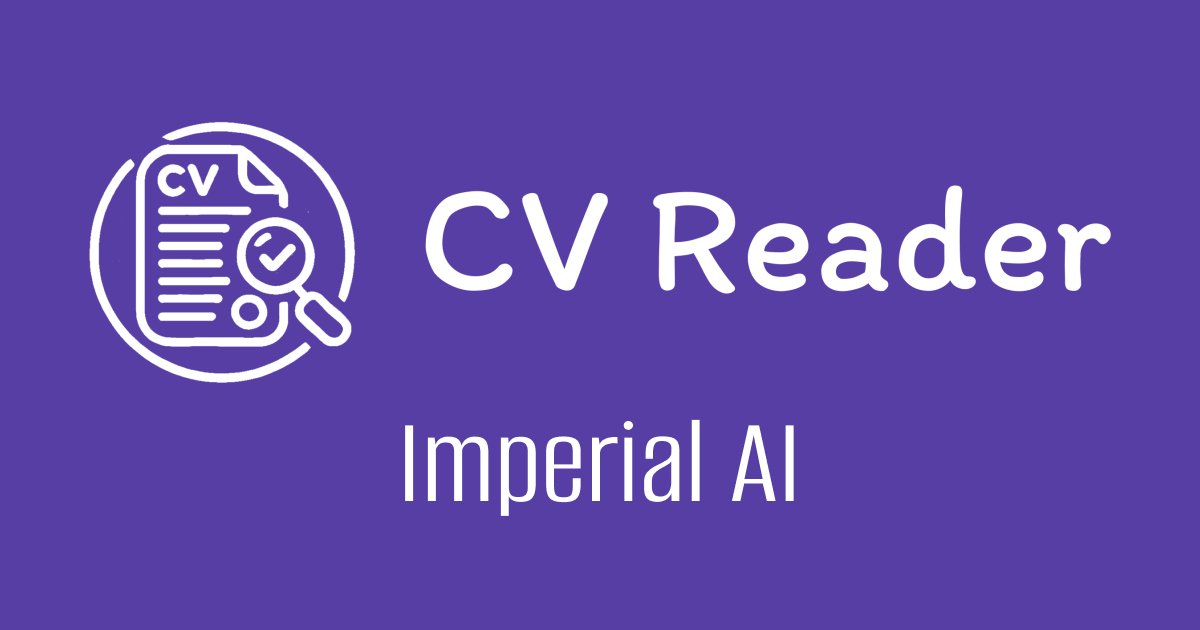 CV Reader screenshot